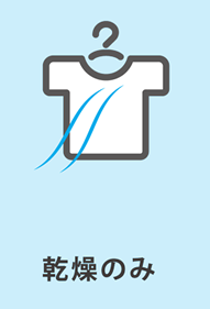 乾燥のみ